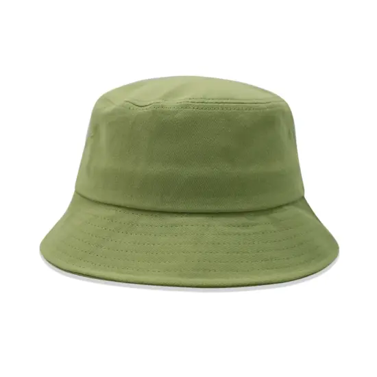 Custom embroidered blank cotton bucket hat