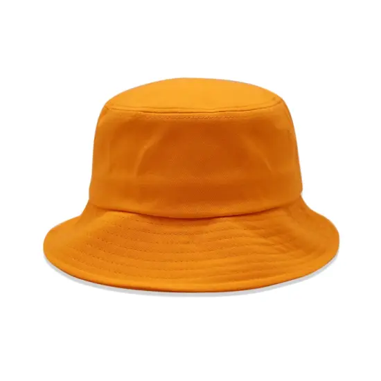 Custom embroidered blank cotton bucket hat