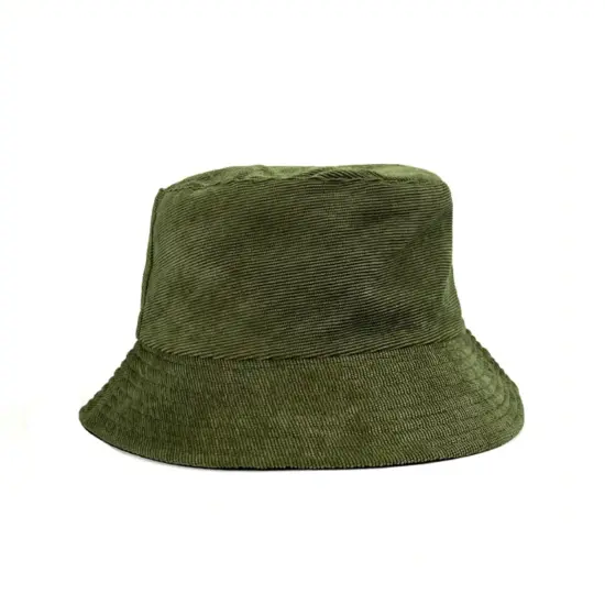 cotton bucket hat with adjustable string