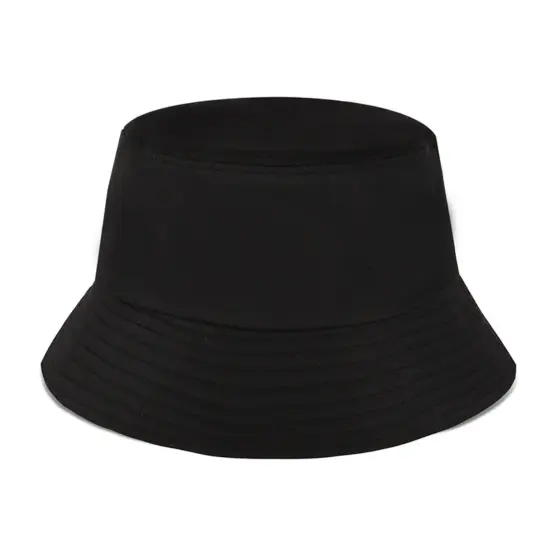 solid printed 100% cotton custom bucket hat