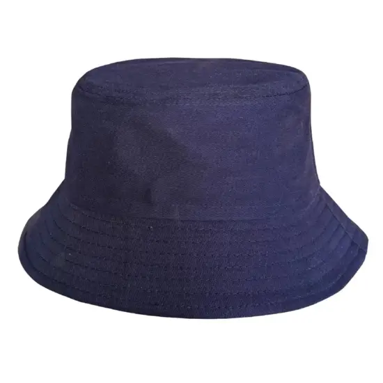 solid printed 100% cotton custom bucket hat