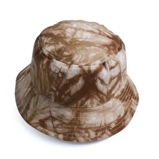 washed cotton sun bucket hat