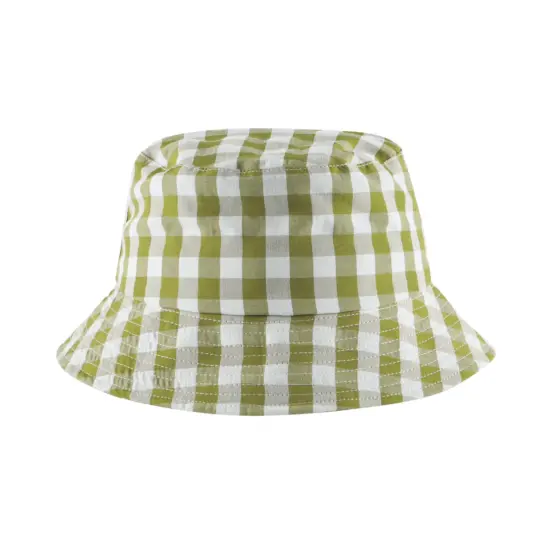washed cotton sun bucket hat