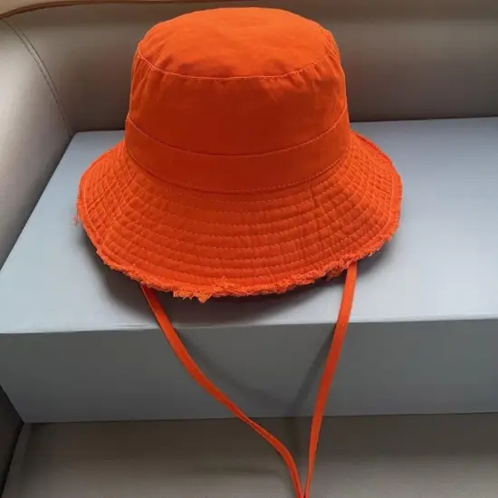 wide brim foldable outdoor fishing bucket hat