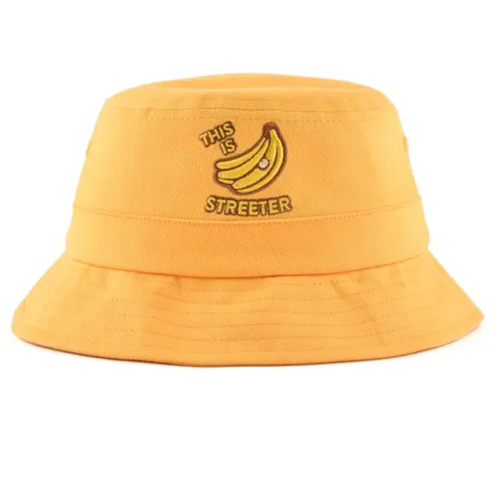 Breathable cotton kids bucket hat outdoor